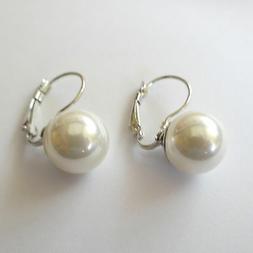 orecchini donna a monachella colore argento con