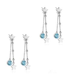 Donna Acciaio Pendenti Lunghi Sagapo Sar19 S'agapo