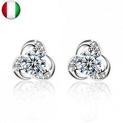 Donna, Argento Sterling 925 Con Zirconi Cubici, Festa