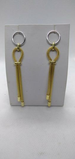 Donna Argento Tessiti Nodo Bicolore Dorati Rodiati Novit&Agrave;