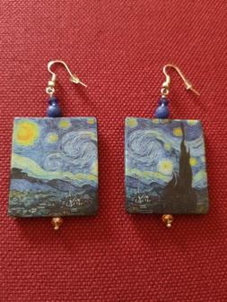 Donna Bigiotteria Van Gogh,  Bellissimi, Realizzati A Mano, 