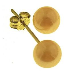 Donna Bimba Bambina Perle Arancioni  Oro Giallo 18 Kt Carati