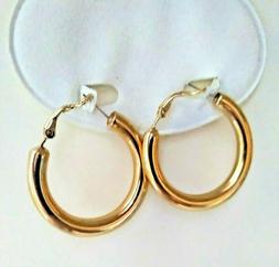 Donna Cerchi Anallergici Color Oro Senza Nichel Bijoux Bigio