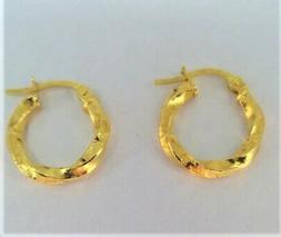 Donna Cerchietto Cerchio Intrecciato Oro Giallo 750 18kt Mas