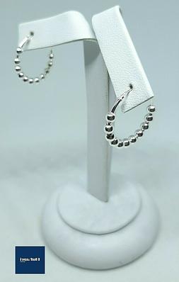 Donna Cerchio 2 Cm In Argento 925 Con Pallini Tiff