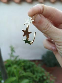 Donna Cerchio Con Stelle Modello Apm Color Oro Bijotteria Ac