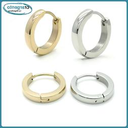 Donna Cerchio Orecchino Uomo Acciaio Inox Da A In Cerchietto