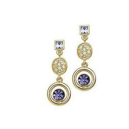 Donna Con Cristallo Swarovski Zircone Elegante Or101