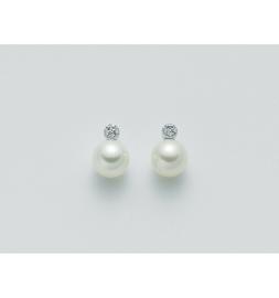 Donna Miluna Con Perle In Oro Bianco E Diamanti Per1346