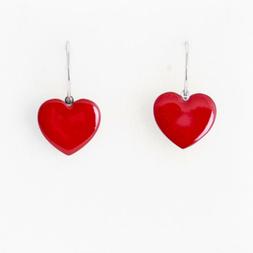 Donna  Cuore Rosso - Ciondolo Cuore - Idea Regalo Natale