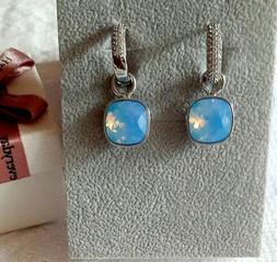 Donna Di Moda/air Blue Opal/idea Regalo/simile Swarovski/ Al