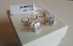 Donna,ego Esclusivamente Italiano,argento E Zirconi,taglio Q