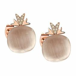 Donna Morellato Gemma Argento Sakk80 Earrings Pietre Rosa Or