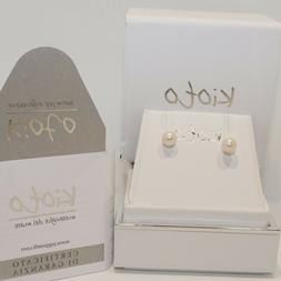 Donna Gioielli Perle 6  Mm Oro Bianco 301b