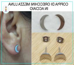 Donna In Acciaio A Forma Di Mezza Luna  Piccolo Minimal