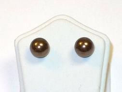 Donna In Argento 925 Nichel Free Con Perle Sintetiche &oslash; 8