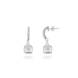 Donna In Argento 925% Con Campanella Capri