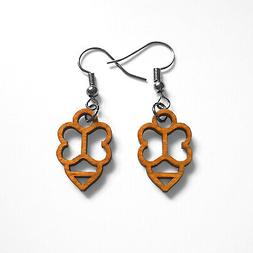 Donna In Legno E Acciaio Inox Anallergico Farfalla Accessori