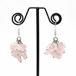 Donna In Quarzo Rosa A Grappolo