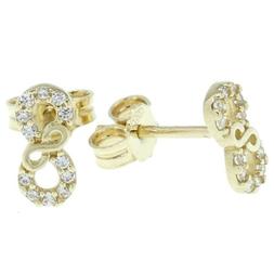 Donna Infinito Oro Giallo Con Zirconi - 5835b46y700