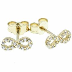 Donna Infinito Oro Giallo Con Zirconi - 4120b41w600
