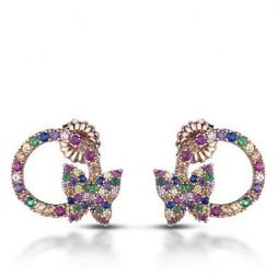 Donna Enrico Coveri Jewels Ecj009 Argento 925% Ros&egrave; Farfall