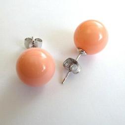 orecchini donna lobo colore argento con perla