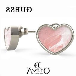 Donna Lobo Cuori Impreziositi Da Madreperla Rosa Acciaio 316