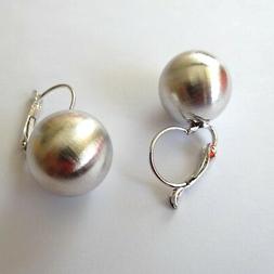 Donna Monachella Colore Argento Satinato Con Pallina Sfera 2