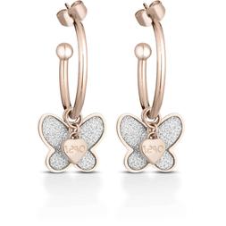 Donna Ops Objects Opsor-431 Cerchio Oro Rosa Con Farfalla Gl