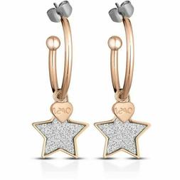 Donna Ops Objects Opsor-437 Oro Rosa Cerchio Charm Stella Co