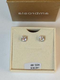 orecchini donna oro bianco 18 kt 750