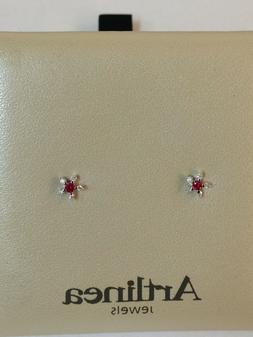 Donna Oro Bianco 750% 18 Kt Diamanti Artlinea Punto Luce Rub