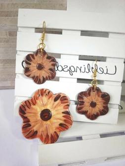 Donna Pendenti, Con Ciondolo, Ottone, Handmade.