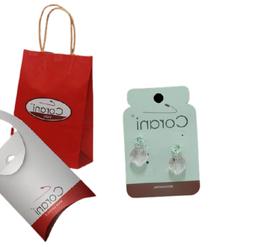 Donna Pendenti Con Pietre Bigiotteria Rosa Colorati A Goccia