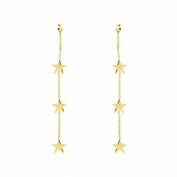 Donna Pendenti Con Stelle Oro Giallo Luminosi 3.5cm Stroili 