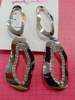 Donna Pendenti Con Zirconi Bigiotteria Anallergica