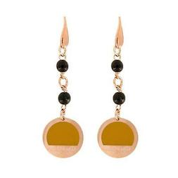 Donna Pendenti Coconuda Coor2034 In Bronzo Rosato Con Pietre