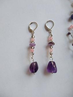 Donna Pendenti Fatti A Mano Con Pietra Di Ametista