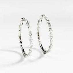 Donna Pendenti Gioyes Grandi Cerchi Prez Zirconi Earrings Se