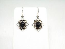 Donna Pendenti In Argento 925 Stile Anticato Con Pietre Natu