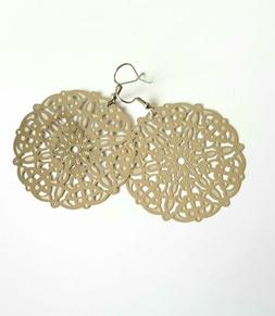Donna Pendenti Inox Hand Made Filigrana Unico Acciaio Chirur