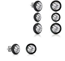 Donna Pendenti + Punto Luce Lobo Ops Objects Acciaio Nero E 