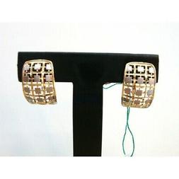 Donna Pendenti Rettangolari In Oro 768/102/1