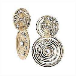 Donna Pendenti Boccadamo Xor375d In Bronzo Dorato Con Swarov