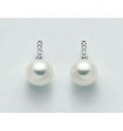 Miluna Donna Per2304 Oro Bianco Oro Bianco Perla