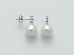 Miluna Donna Per2313 Oro Bianco Oro Bianco Perla