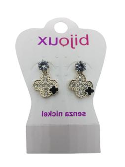 Donna Piccoli Pendenti Dorati Da Bigiotteria In Acciaio Inox