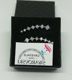 Donna Punto Luce Oro Pl. 18 Kt E Cristalli Swarovski Veri