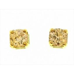 Donna Punto Luce Solitario Oro Giallo 18 Kt Carati Ct 750 1,